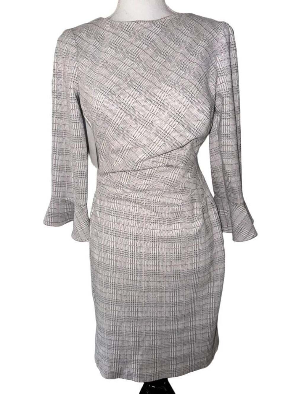 Lauren Ralph Lauren Plaid Tweed Dress Size 6